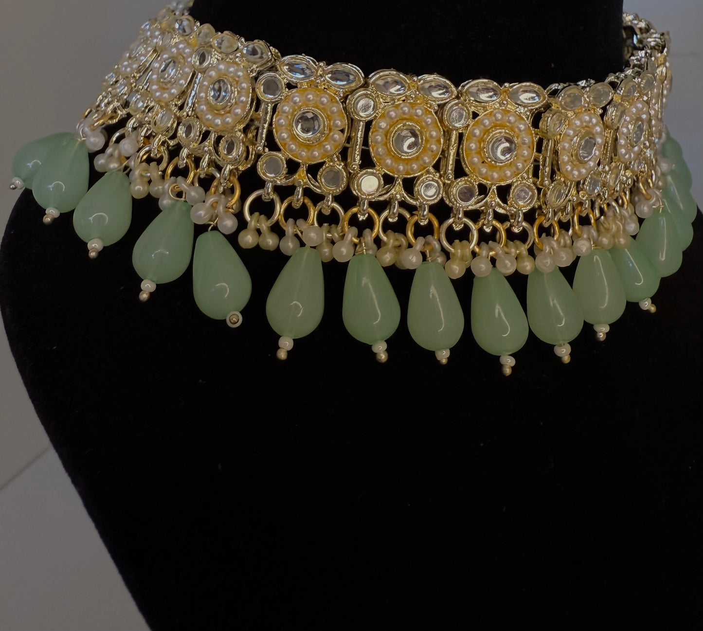 Mint Teardrop Set
